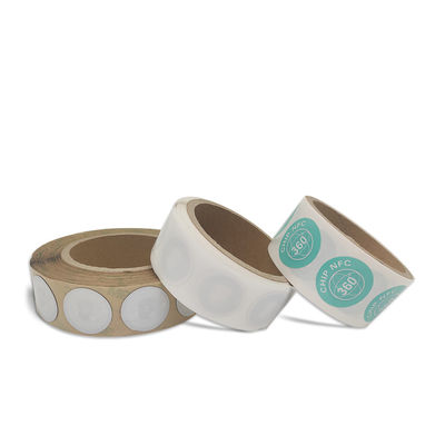 Diameter 35mm van aanpassingsrfid NFC Markeringen Witte NFC-Markeringen
