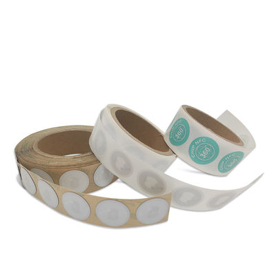 Diameter 35mm van aanpassingsrfid NFC Markeringen Witte NFC-Markeringen