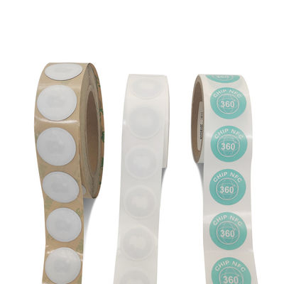 Diameter 35mm van aanpassingsrfid NFC Markeringen Witte NFC-Markeringen