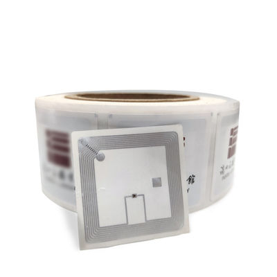 Pas 50mm*50mm RFID HF de Markering van de Markeringsiso15693 13.56mhz RFID Bibliotheek aan