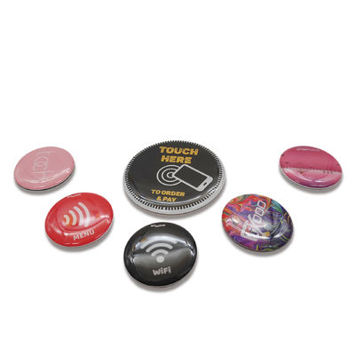 HUISDIERENsubstraat RFID op Metaalmarkering 30mm Epoxy Antimetaalnfc Markeringen