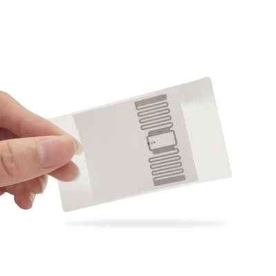 R6 Spaanderrfid Kleinhandelsetiket 80X45mm voor Consumptiebeheer