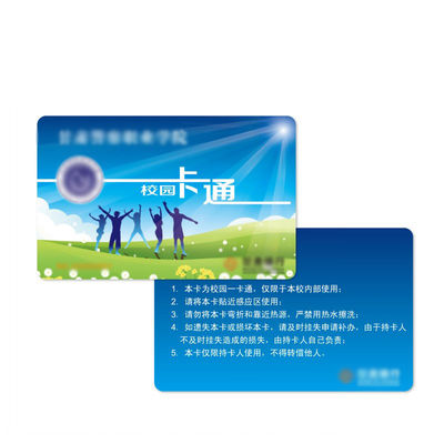 ISO14443A slimme IC-Kaart Aanleidinggevende Student Campus Card 13,56 Mhz