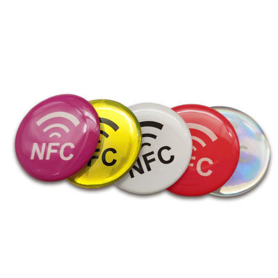 Diameter 30mm Epoxykaart13.56mhz Nfc Epoxymarkering ISO14443A