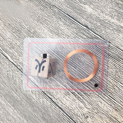 ALS eindigt de UHF Hybride Dubbele Glanzende de Frequentiekaart van Smart Card RFID