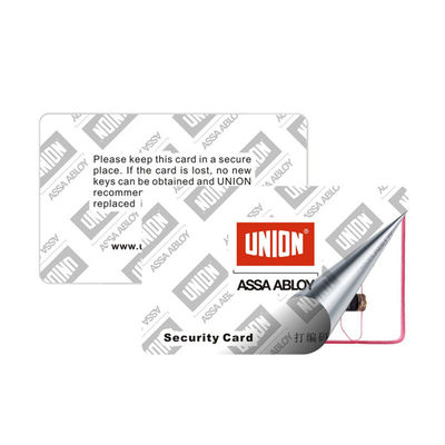 Plastic NFC RFID de Kaart213 13.56mhz Frequentie van ISO 14443A CR80
