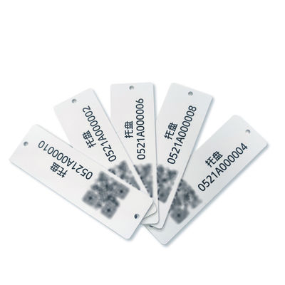 De Pallet van de omzetdoos RFID etiketteert 80*25mm Hoge Frequentie UHFnorm