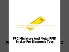 Aanpasbare Duurzame HF RFID-kaart op metalen tag voor veilige gegevensoverdracht