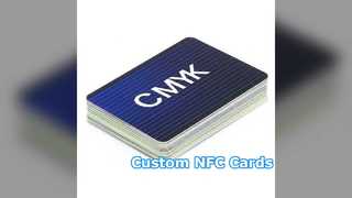 Aangepaste NFC RFID-kaarten 13,56 MHz ISO14443A 100K cycli