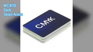CMYK NFC RFID-kaarten 13,56 MHz 216 chip
