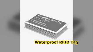 Waterdichte RFID-tag 85x54mm 10cm gelezen